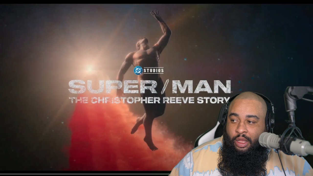 image for super/man: the christopher reeve story | real reaction