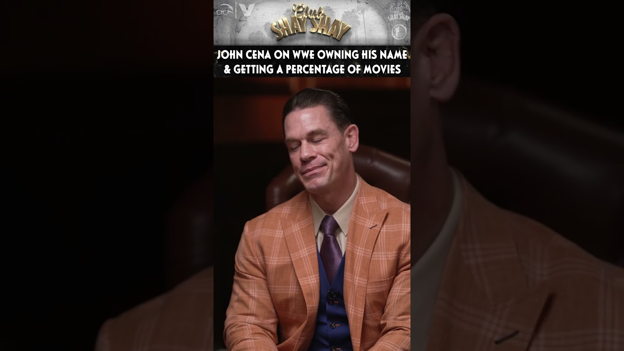 image for john cena on wwe owning his name & getting a percentage of movies | club shay shay