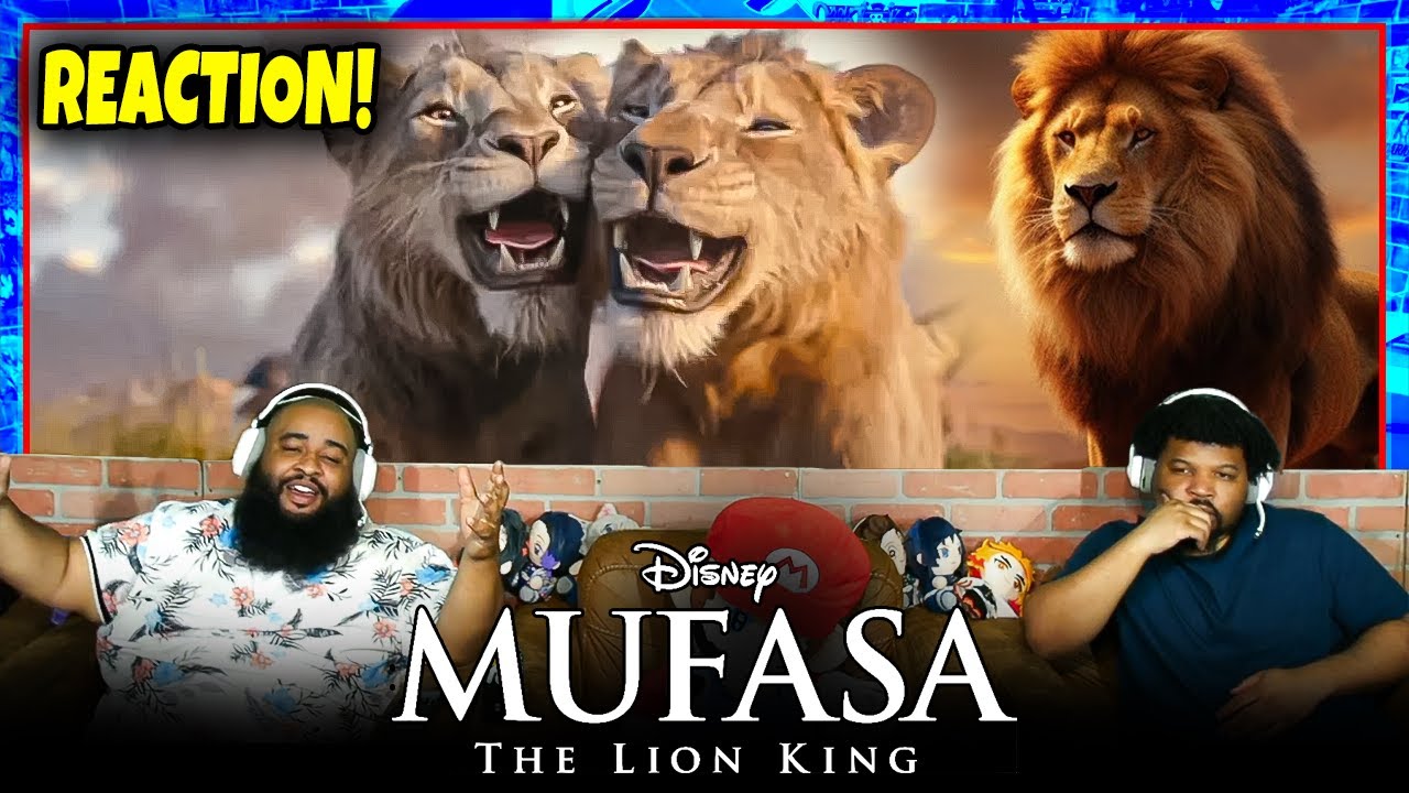 image for mufasa: the lion king | trailer reaction & discussion