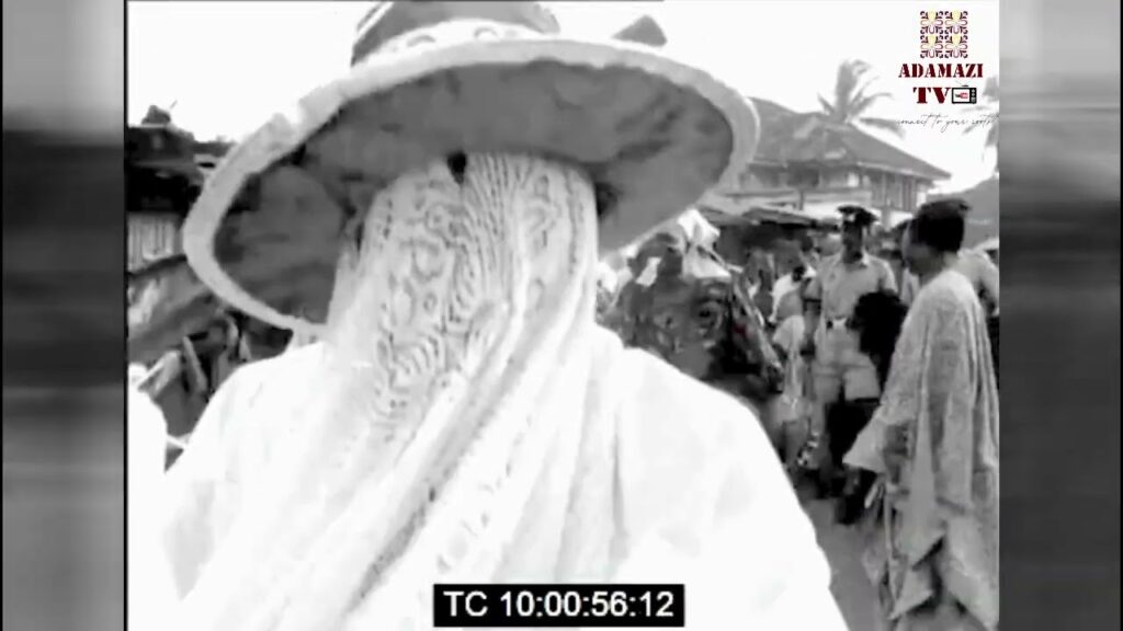 image for #trending 1966 eyo masquerade surfaced on the internet in 2024