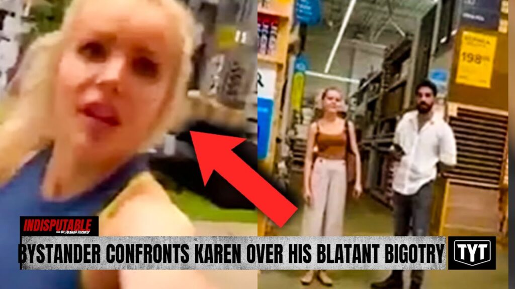 image for watch: male karen gets put in his place by bystander defending couple