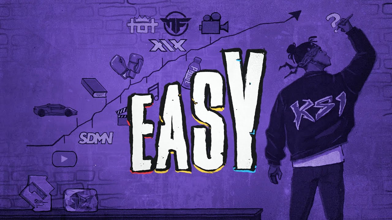 image for ksi, bugzy malone, r3hab easy (official lyric video)