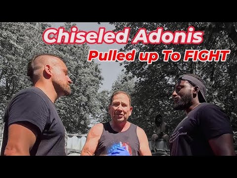 image for chiseled adonis finally steps into the ring..