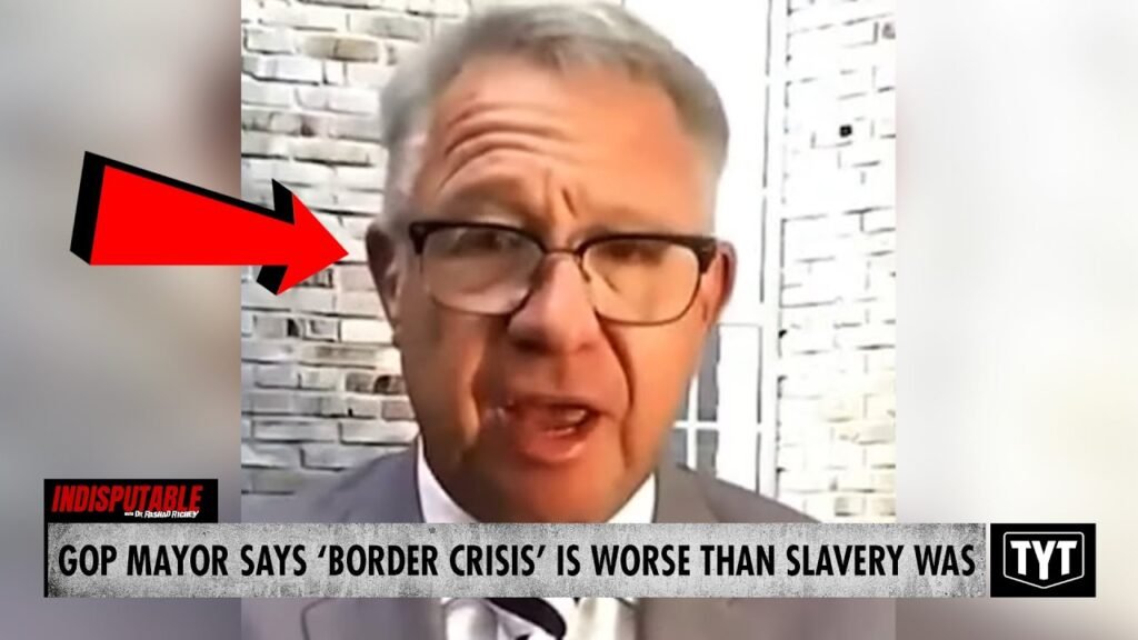image for watch: republican mayor deems 'border crisis' worse than slavery