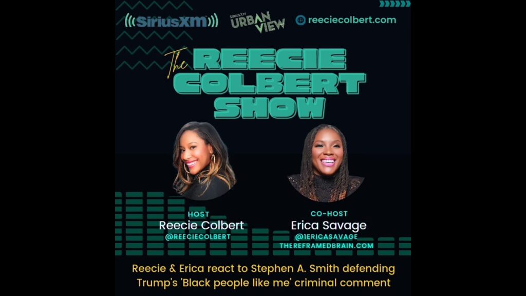 image for siriusxm's the reecie colbert show: reecie & erica savage react to stephen a
