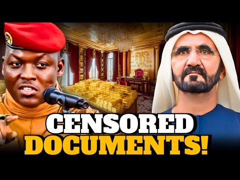 image for ibrahim traore exposes how dubai uae steals gold from africa!