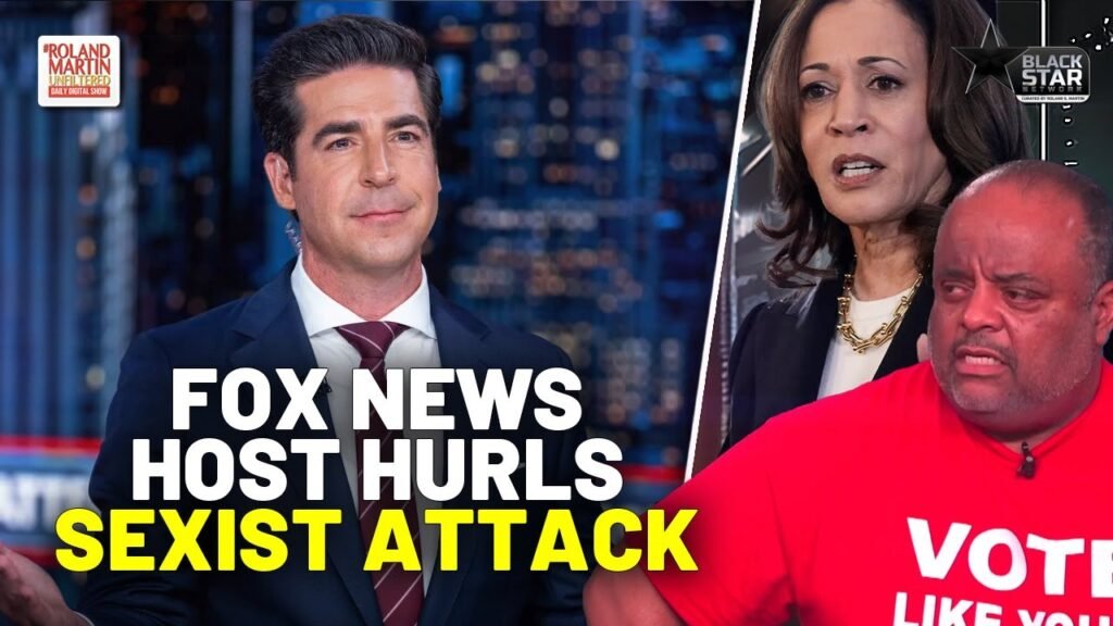 image for absolute trash! despicable a hole fox host jesse waters hurls sexist attack against kamala harris