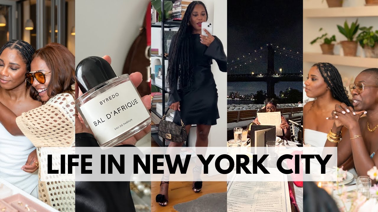 image for new york city lifestyle vlog! epic dinners, spa day with pandora & a new bag ✨ monroe steele