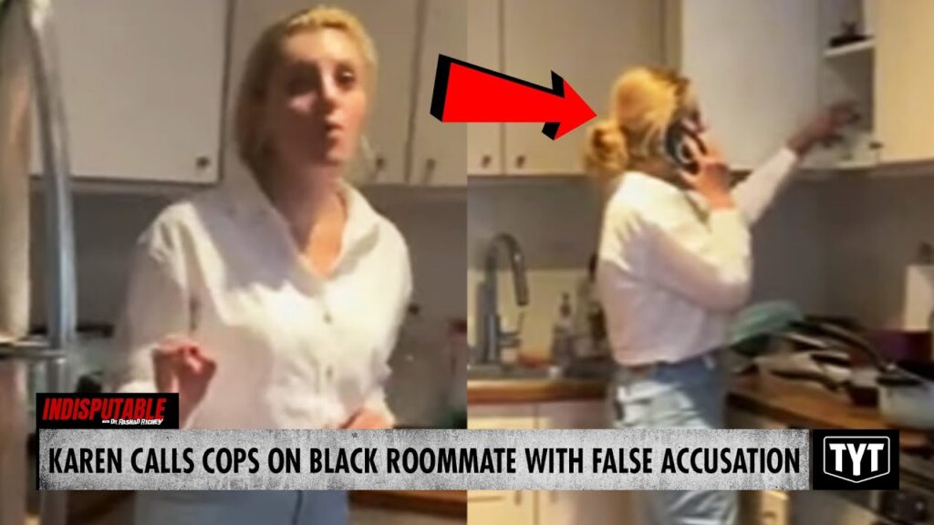 image for watch: karen calls 911 on black roommate, falsely accuses him for touching pans