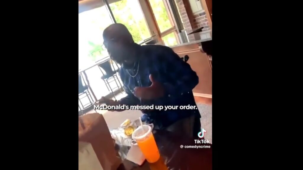 image for door dasher catches customer eating food they said they never recieved!