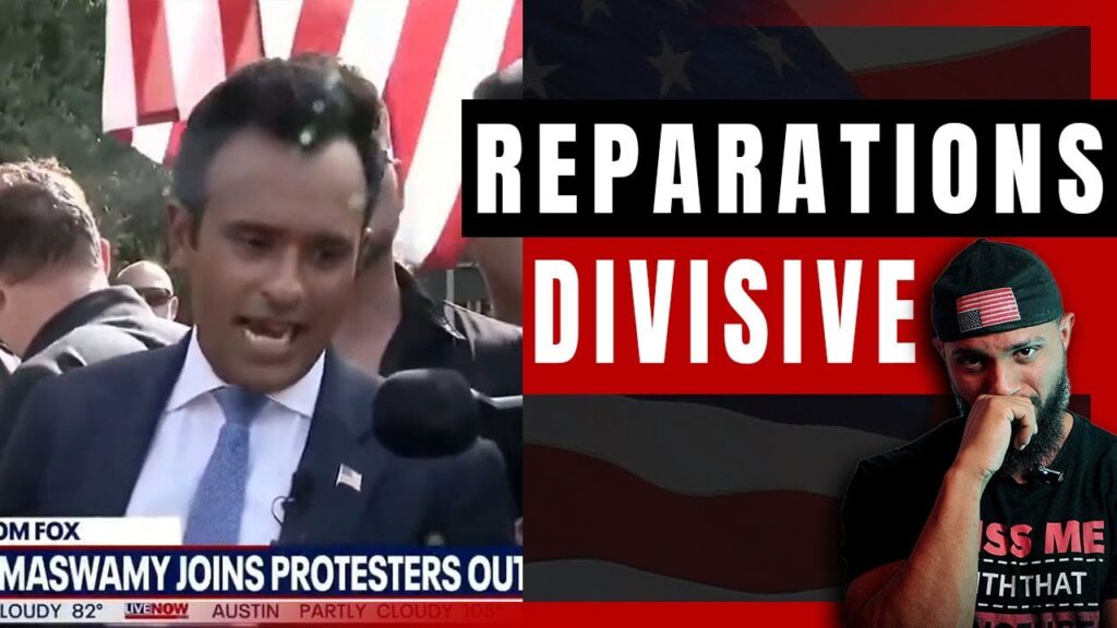 image for vivek says reparations would be divisive #reparationsnow