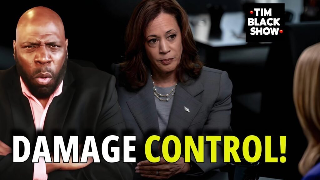 image for dem damage control isn't working, kamala harris' campaign in trouble | tbshow live!