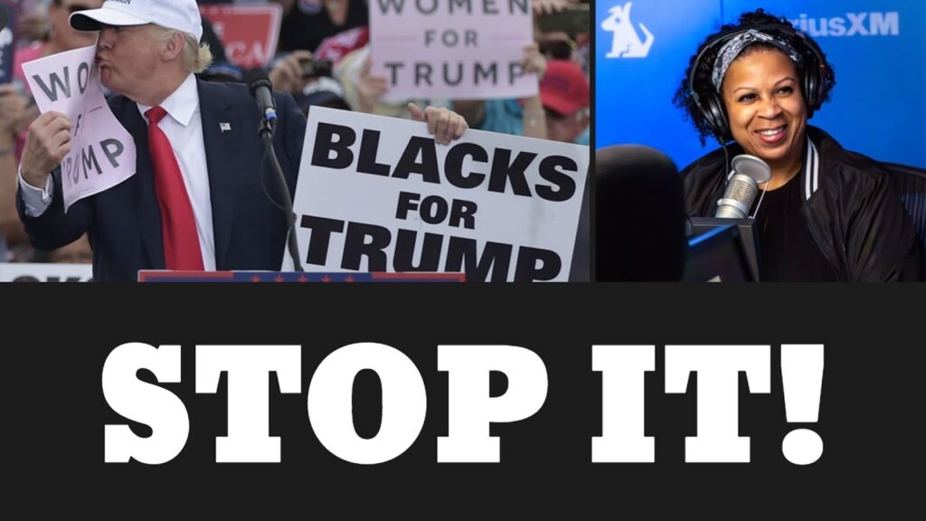 image for black men are voting for trump: is this a fake narrative?