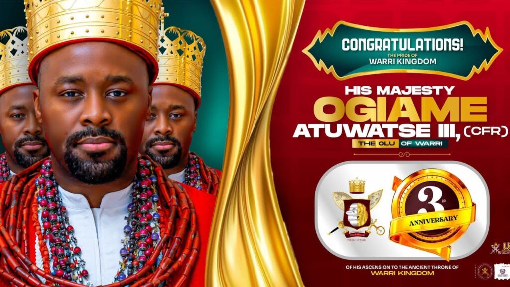 image for day 3 coronation anniversary of ogiamẸ atuwatsÉ iii cfr, the olu of warri dance presentations