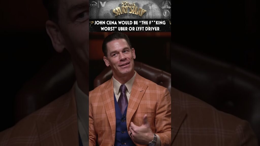 image for john cena would be the worst uber/lyft driver | club shay shay