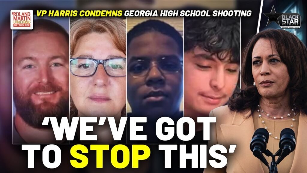 image for 'senseless tragedy'! vp kamala harris addresses georgia high school shooting: ‘we’ve got to stop it’