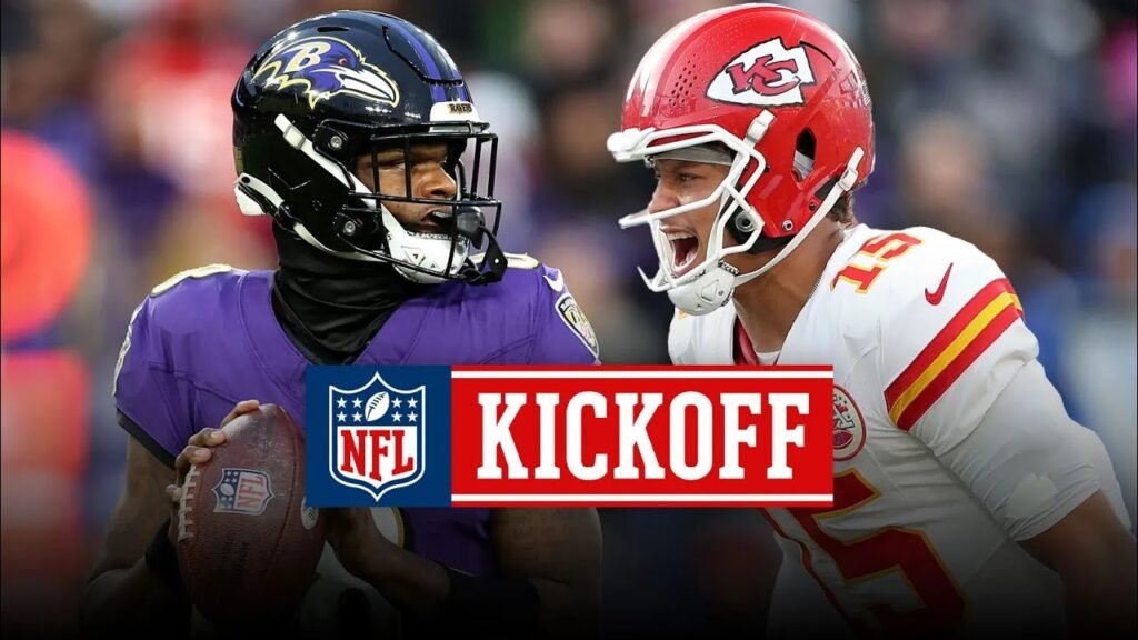 image for kansas city chiefs vs baltimore ravens | nfl kickoff week 1 tnf live reactions & commentary