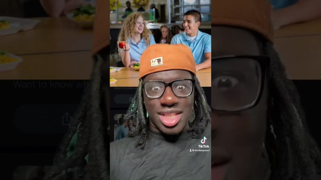image for the worst types of people at lunch in school 📚🍔😂
