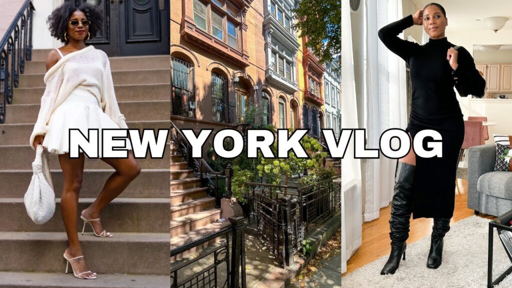 image for new york city vlog! house hunting in brooklyn, fall sale haul, fashion week unboxings❤︎monroe steele