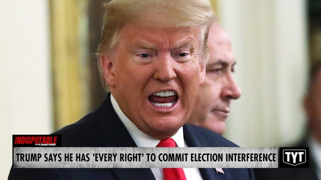 image for watch: trump admits to election interference, says he had 'every right'