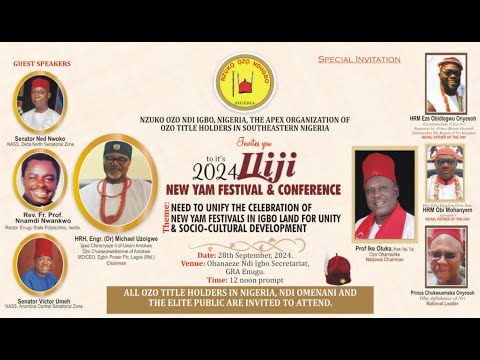 image for the nzuko ozo ndi igbo iliji new yam festival 2024 enugu nigeria
