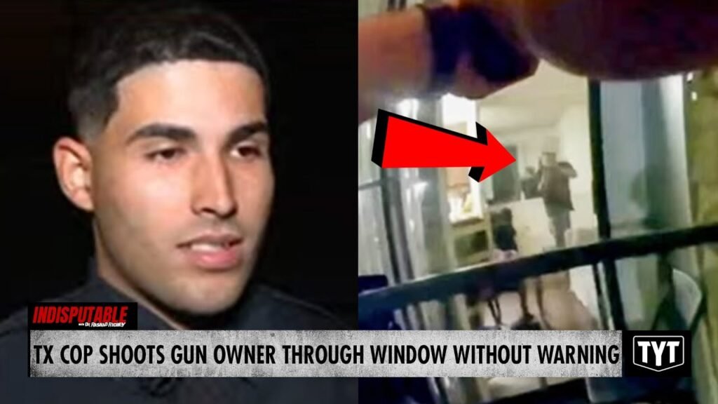 image for watch: cop shoots gun owner through apartment window without warning