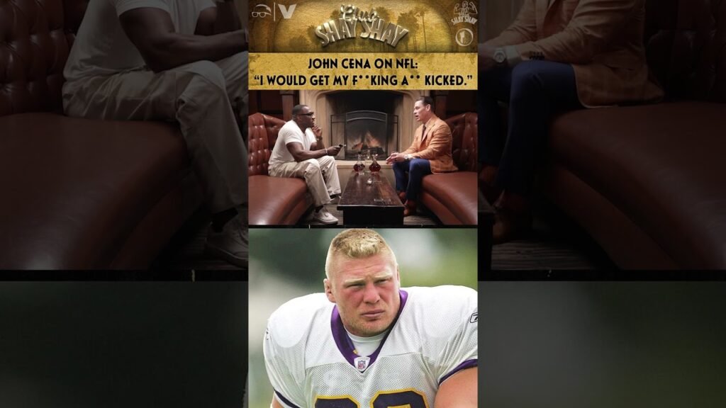 image for john cena on nfl: "i would get my f****** a** kicked