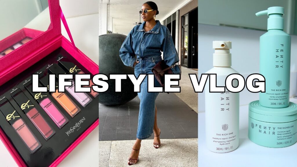 image for vlog! luxury fall fashion haul, my natural hair routine & pr unboxings | monroe steele
