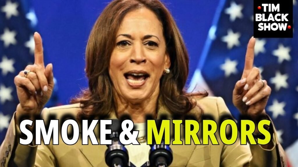 image for what's the real reason behind kamala's black barbershop fail? tbshow live
