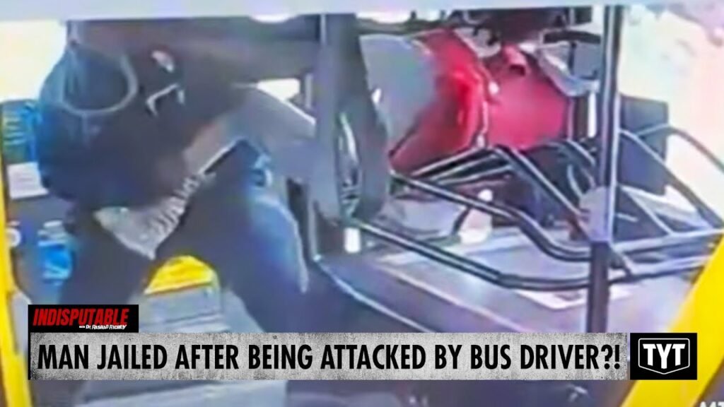 image for man framed after bus driver attacks him & walks free, allegedly
