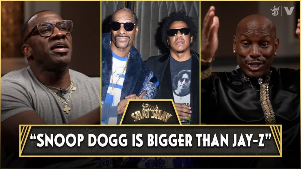 image for tyrese says snoop dogg is a bigger rapper than jay z & a billionaire | club shay shay