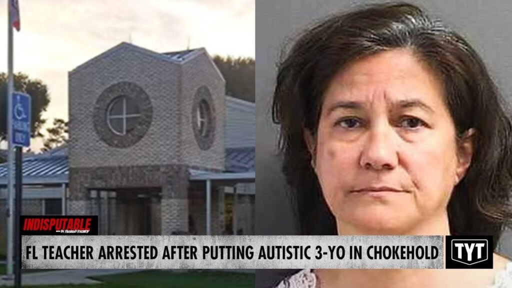 image for teacher puts autistic child in chokehold while reading book to class