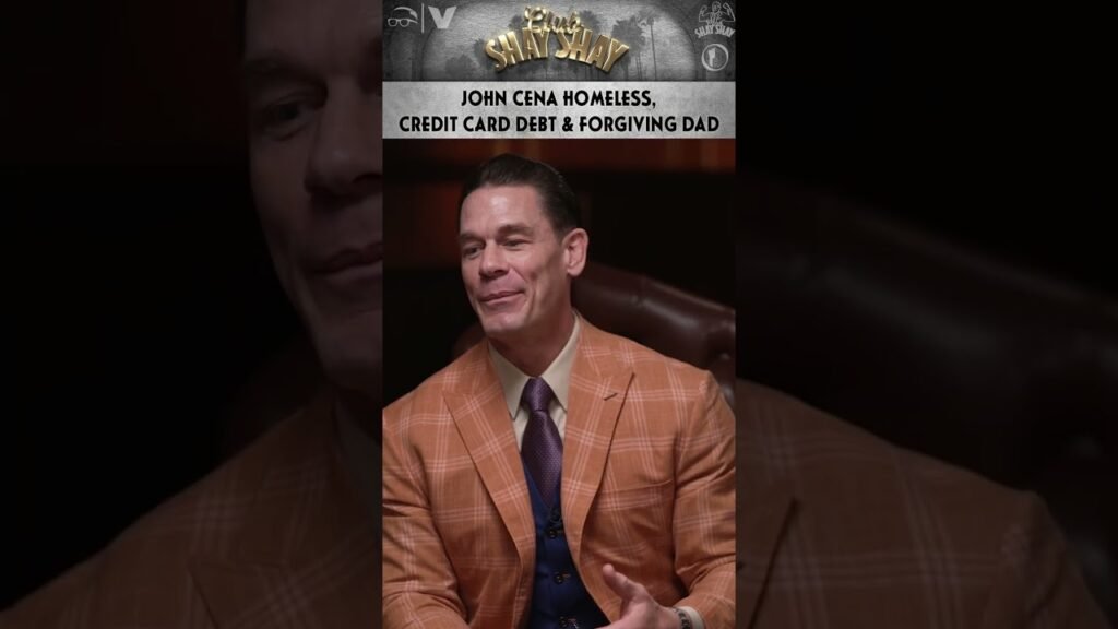 image for john cena: homeless, credit card debt & forgiving dad | club shay shay