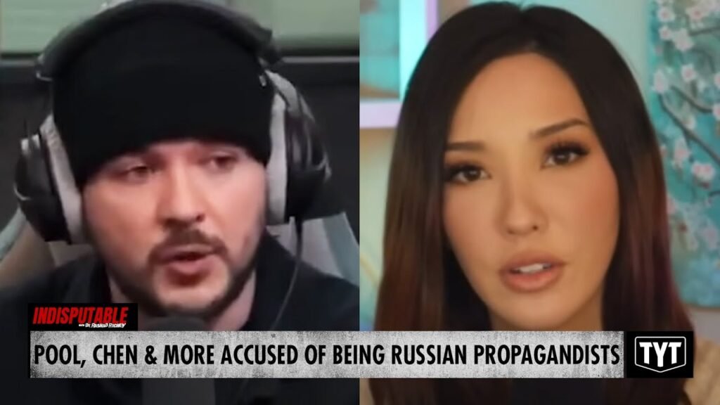 image for right wing influencers accused of being russian propagandists