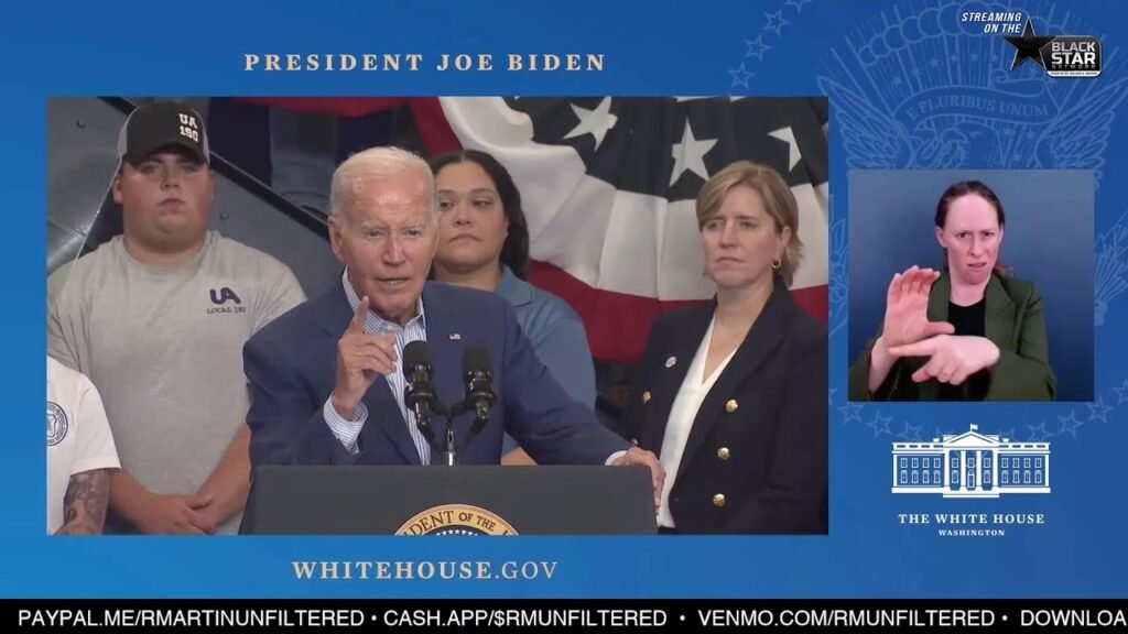 image for live: president joe biden delivers remarks on the economy in detroit