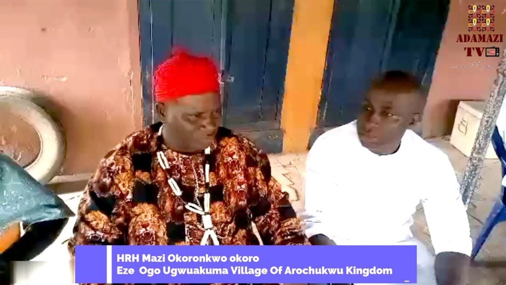 image for mazi okoronkwo okoro, eze ogo ugwuakuma arochukwu i will ensure peace & unity as well as development
