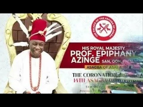 image for the coronation of the 14th asagba of asaba