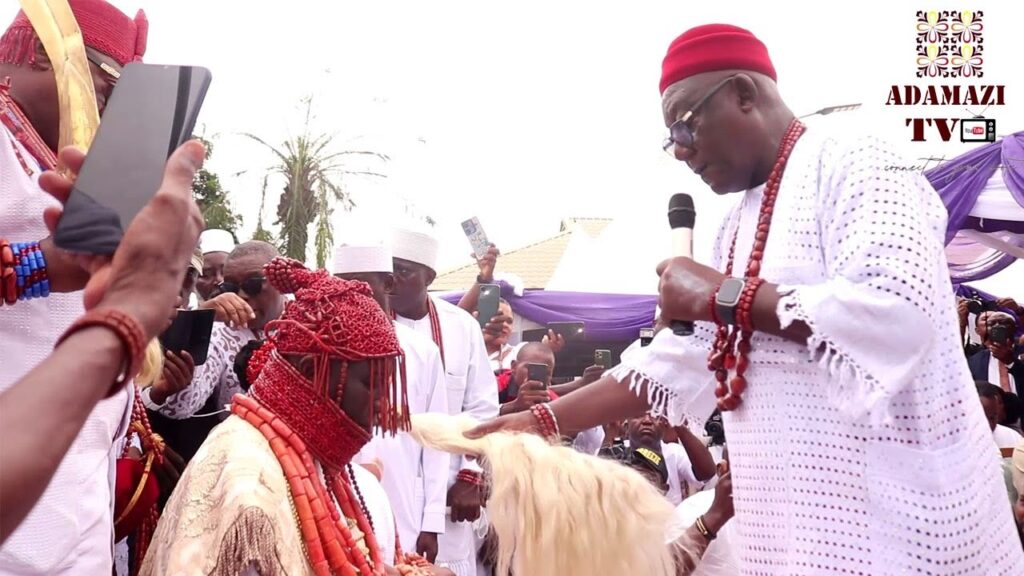 image for testimonies and felicitations for the new asagba of asaba