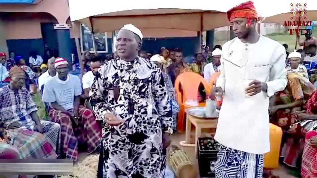 image for presentation of mazi okoronkwo okoro as ezeogo ugwuakuma of arochukwu kingdom oct