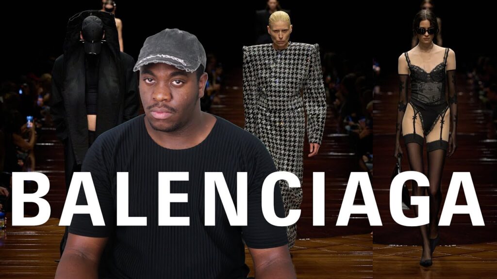 image for balenciaga ss25 review | grunge, lingerie, beauty & gimmicks