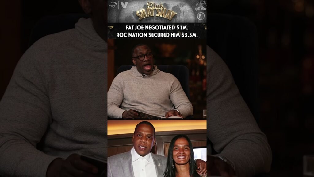 image for fat joe negotiated $1m. roc nation secured him $3.5m