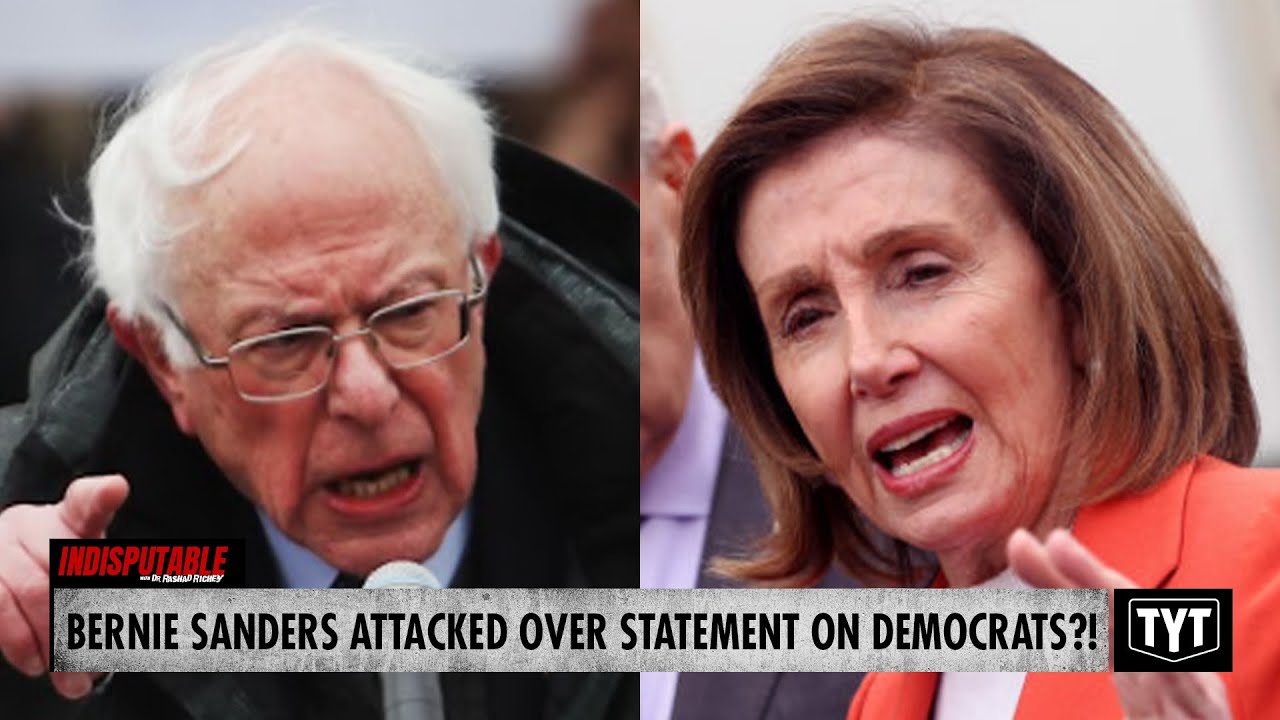 image for nancy pelosi triggered after bernie sanders calls out democratic failures