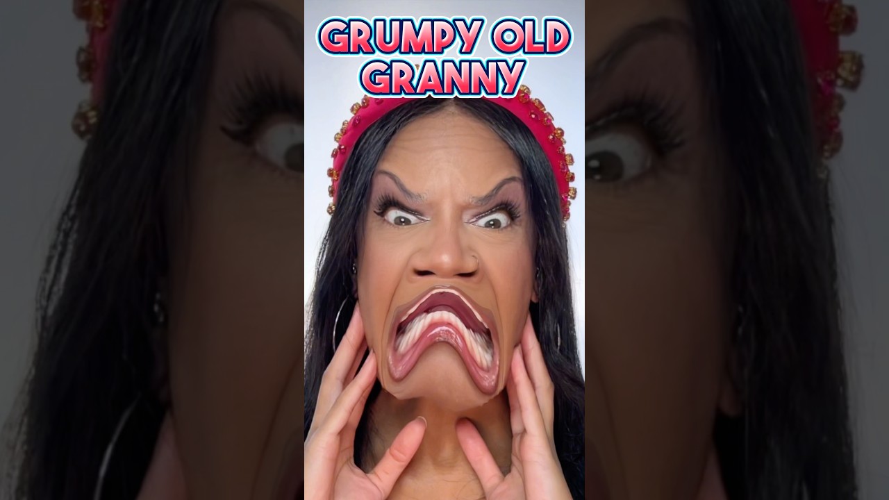 image for cute ✅ or fail? ❌ grumpy old granny filter challenge 👵🏾🤣