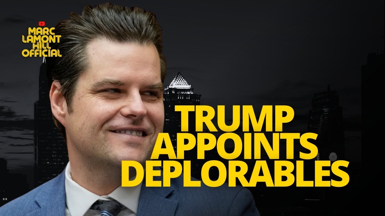 image for marc lamont hill sounds off on trump’s pick of matt gaetz as attorney general 'crosses every line'