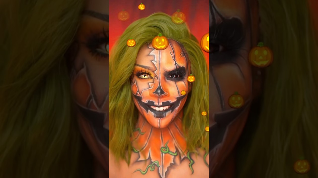 image for pumpkin makeup tutorial 🎃✨