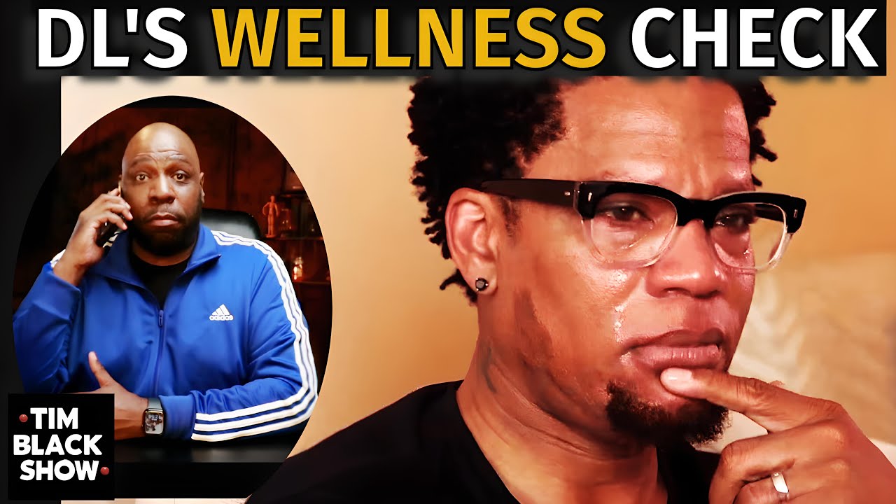 image for kamala harris loss sparks dl hughley's shocking wellness check