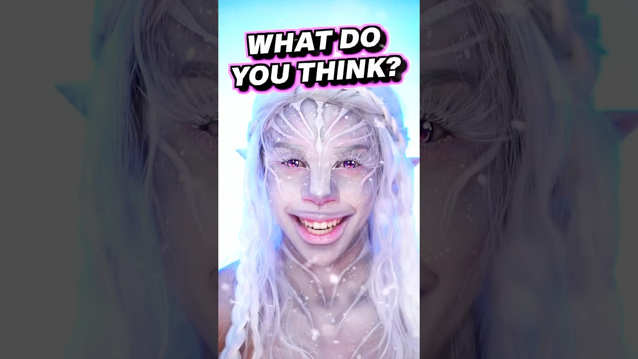 image for cute ✅ or fail? ❌ tiktok filter picks my avatar makeup tutorial ❄️😍