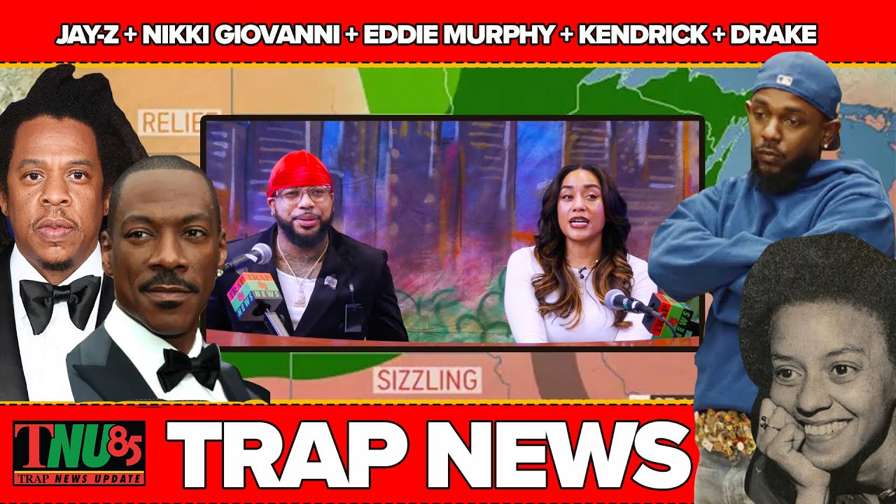 image for 😂😂trap news 14! jay z, kendrick blake at clark atlanta | hosted by moneybag mafia & brii renee