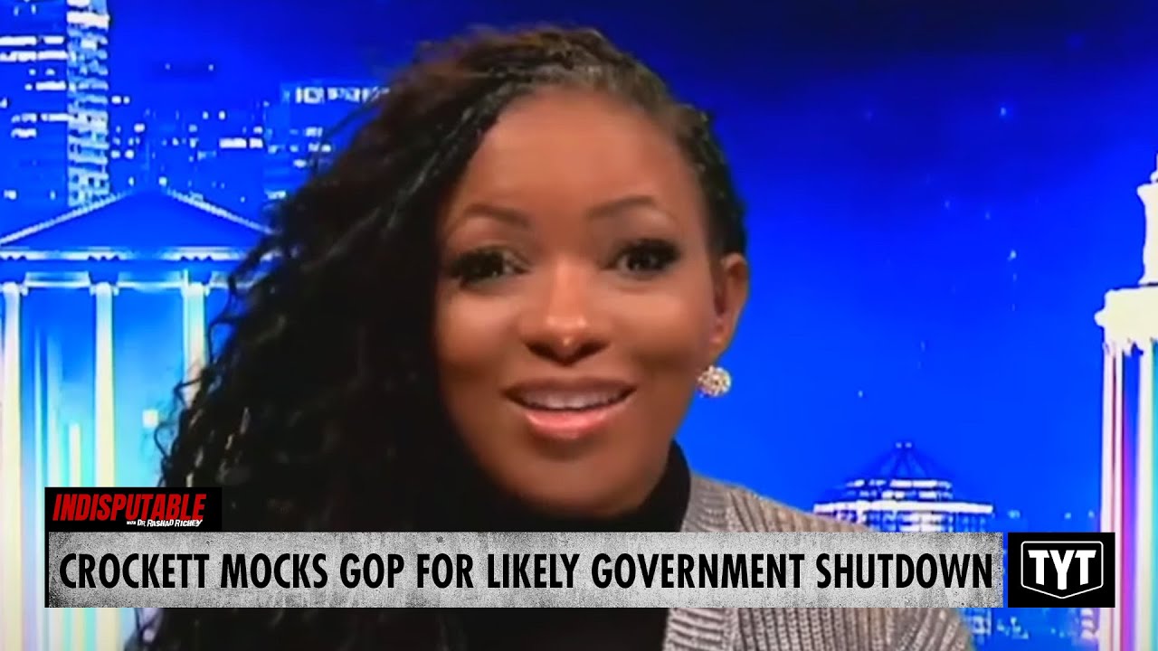 image for jasmine crockett puts republicans on blast over looming government shutdown