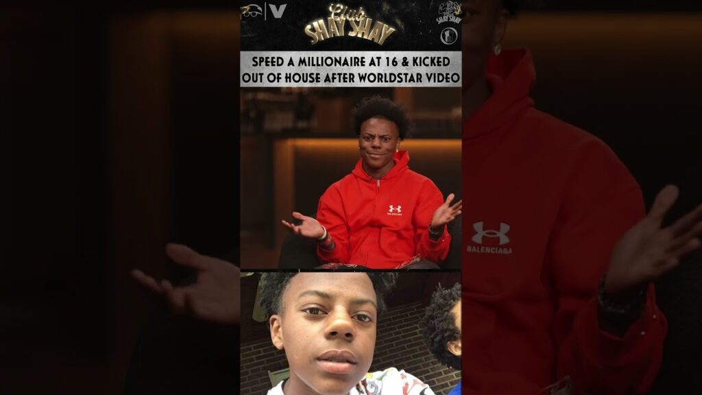 image for speed a millionaire at 16 & kicked out of house after worldstar video | club shay shay